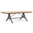 Lopa Iron and Reclaimed Wood Dining Table