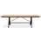 Lopa Iron and Reclaimed Wood Dining Table