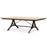 Lopa Iron and Reclaimed Wood Dining Table