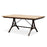 Lopa Iron and Reclaimed Wood Dining Table