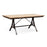 Lopa Iron and Reclaimed Wood Dining Table