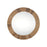 Ibo Reclaimed Round Wall Mirror, Natural