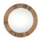 Ibo Reclaimed Round Wall Mirror, Natural