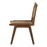 Vinay Jute and Wood Dining Chair, Chocolate