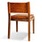 Kusa Mango Wood and Leather Dining Chair