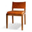 Kusa Mango Wood and Leather Dining Chair