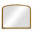 Juhli Arched Mirror, Aged Antqiue Brass