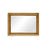 Yamuna Rectangular Mirror, Antique Brass