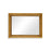 Yamuna Rectangular Mirror, Antique Brass