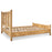 Sri Mango Wood Bed, Natural