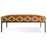 Yalin Upholstered Ottoman, Rust