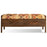 Barir Mango Wood Upholstered Storage Bench
