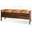 Barir Mango Wood Upholstered Storage Bench