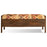 Barir Mango Wood Upholstered Storage Bench