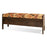 Barir Mango Wood Upholstered Storage Bench