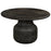 Vivan Grooved Coffee Table, Charcoal