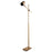 Thenkara Directional Floor Lamp, Antique Brass
