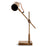 Thenkara Directional Floor Lamp, Antique Brass