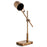 Thenkara Directional Floor Lamp, Antique Brass