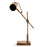 Thenkara Directional Desk Lamp, Antique Brass