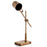 Thenkara Directional Desk Lamp, Antique Brass
