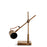 Thenkara Directional Desk Lamp, Antique Brass