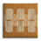 Akki Wool and Cotton Cushion Cover, Ochre
