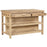 Tivu Reclaimed Wood Kitchen Island