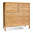 Sri Mango Wood Chest of Drawers, Textured Finish