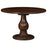 Laya Carved Dining Table, Chocolate Brown, Small