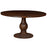 Laya Carved Dining Table, Chocolate Brown, Large