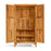 Iya Reclaimed Wood Wardrobe, Natural Finish