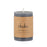 Rustic Soy Mini Pillar Candle, Charcoal