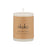 Rustic Soy Mini Pillar Candle, White