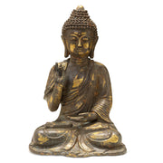 Seated Bronze Buddha, Teaching