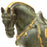 Bronze Horse with Gold Saddle