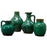 Small Green Ceramic Jar