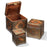 Set of Three Decorative Storage Boxes