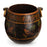 Hand Painted Vintage Indian Iron Pot