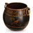Hand Painted Vintage Indian Iron Pot