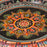Hand-Painted Decorative Wooden Plate