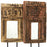 Carved Framed Mirror on Stand