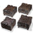 Wooden Carved Tika Box