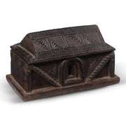 South Indian Hand-Carved Single Compartment Box