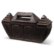 South Indian Carved Box With Handle