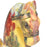 Set of Three Carved Painted Horses
