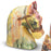 Set of Three Carved Painted Horses