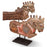 Carved Vintage Wooden Horse on Stand