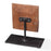 Painted Wooden Flower Panel on Iron Stand