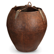 Vintage Indian Iron Water Bucket